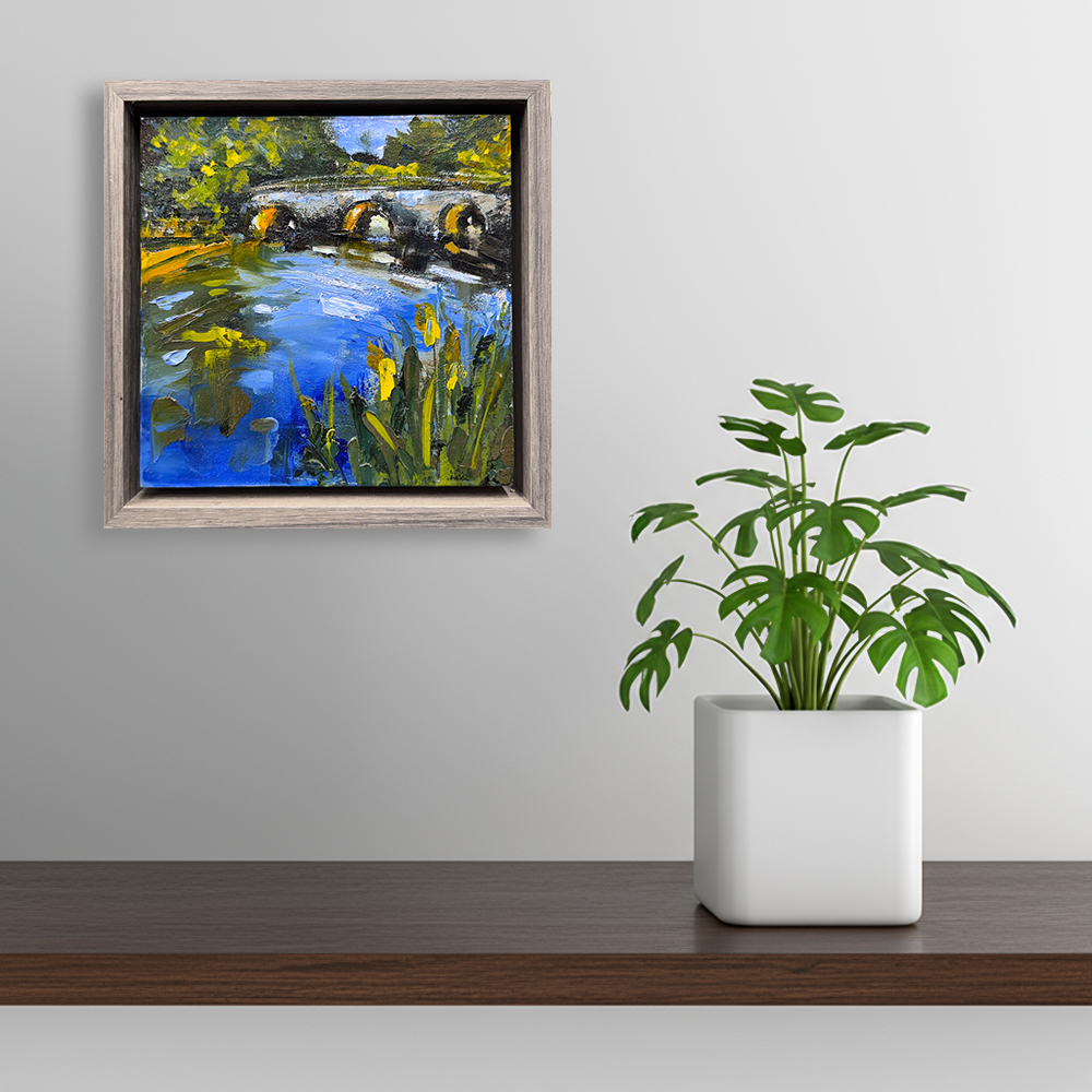 View of picture in situ